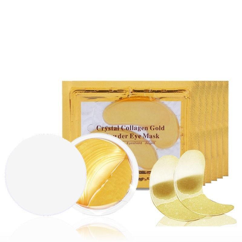 5 Pack Of Gold Collagen Eye Masks
